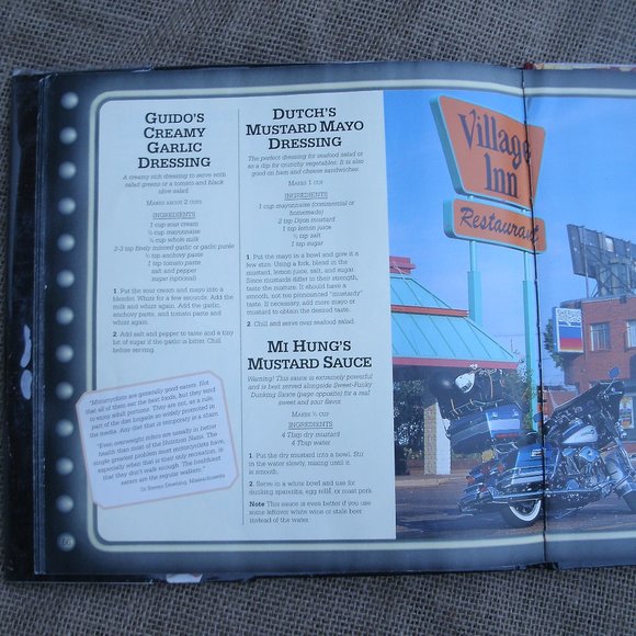 The Harley Biker's Cookbook by Owen Rossan - Picture 11 of 16